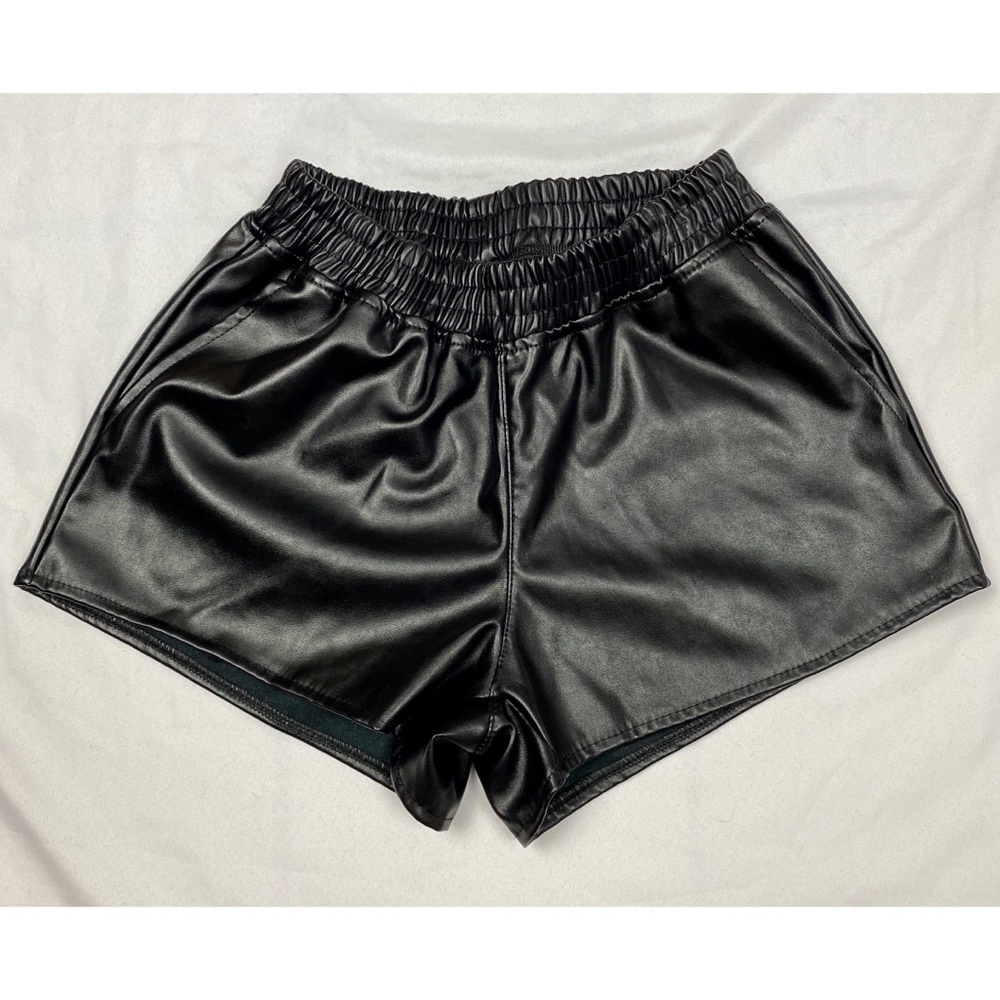 Faux Leather Shorts (Spirit Halloween)